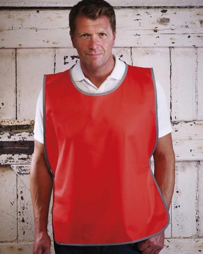 Gilet Fluo con bordo catarifrangente