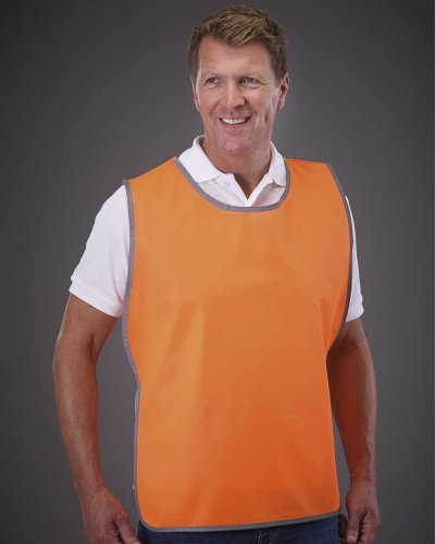Gilet Fluo con bordo catarifrangente