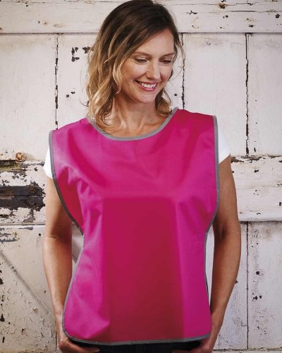 Gilet Fluo con bordo catarifrangente