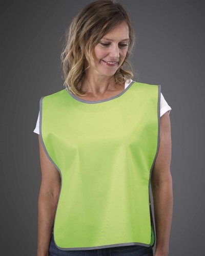 Gilet Fluo con bordo catarifrangente Lime