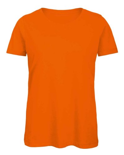 T-Shirt donna in cotone organico Orange