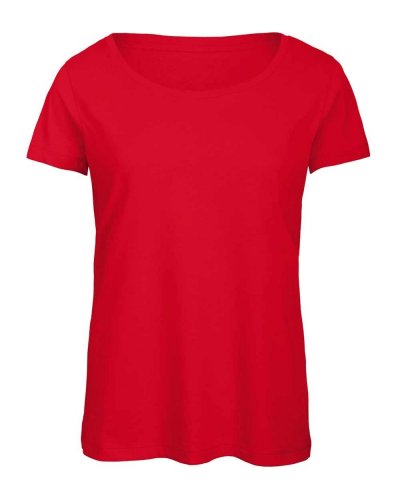 T-shirt donna Triblend Red