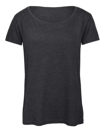 T-shirt donna Triblend Heather Dark Grey