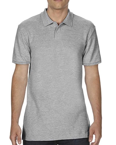 Polo Double Pique Softstyle Sport Grey