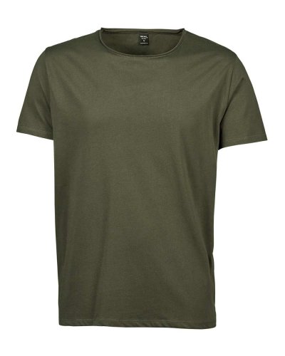 T-shirt bordo grezzo Olive