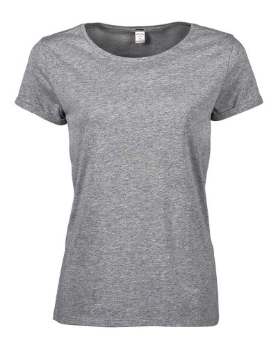 T-shirt donna Roll-Up Heather Grey