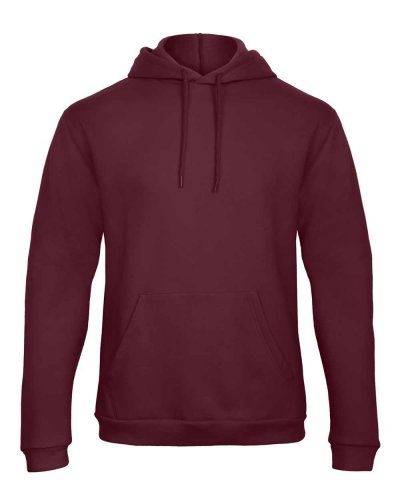 Felpa con cappuccio Unisex Burgundy