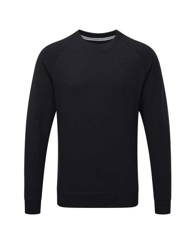 Felpa Uomo HD Raglan Nero