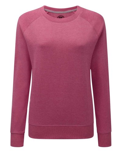 Felpa donna HD Raglan Pink Marl