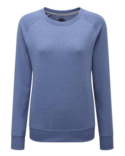 Felpa donna HD Raglan Blue Marl