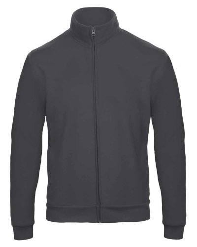 Felpa con cerniera Unisex Antracite