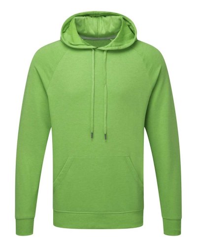 Felpa Uomo con cappuccio HD Green Marl
