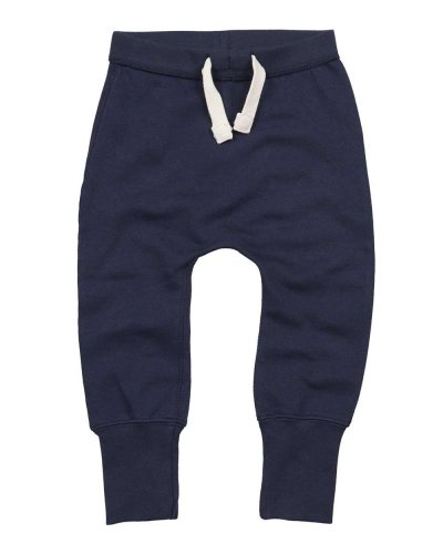 Pantaloni felpati Baby Nautical Navy