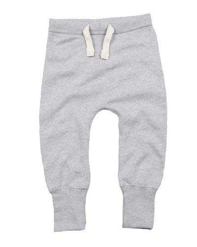 Pantaloni felpati Baby Heather Grey Melange