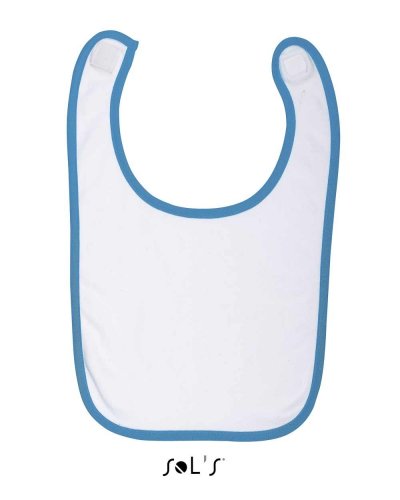 Bavaglino Babib Bianco / Acqua
