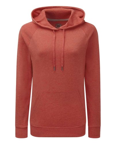 Sudadera con capucha hd mujer Red Marl