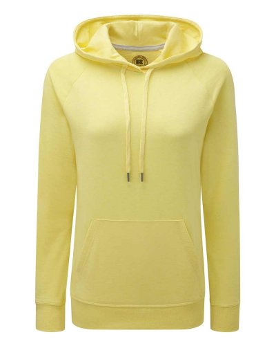 Sudadera con capucha hd mujer Yellow Marl