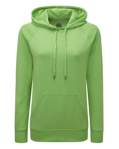 Sudadera con capucha hd mujer Green Marl