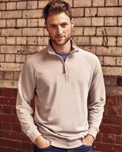 Felpa Uomo HD con zip 1/4