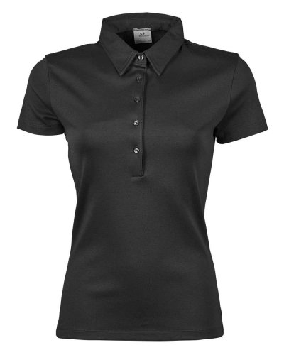 Polo donna Pima Cotton Black
