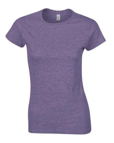 T-shirt ring-spun attillata Heather Purple