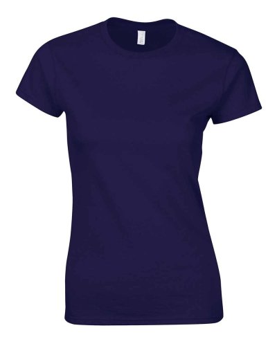 T-shirt ring-spun attillata Cobalt