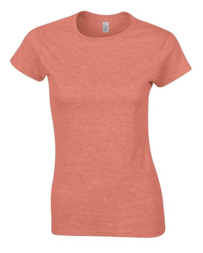 T-shirt ring-spun attillata Heather Orange