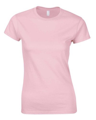 T-shirt ring-spun attillata Light Pink