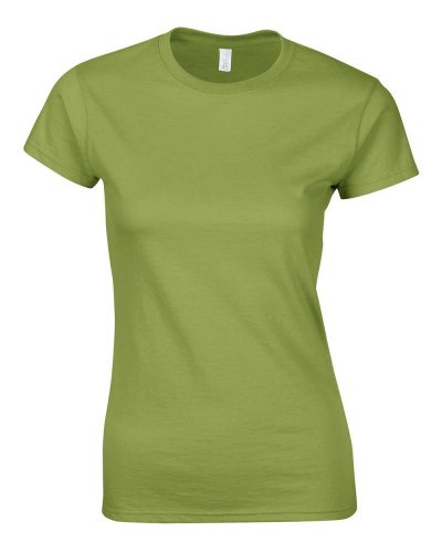 T-shirt ring-spun attillata Kiwi