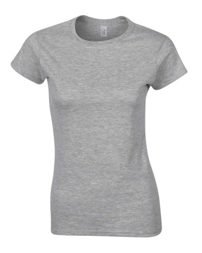T-shirt ring-spun attillata Sport Grey