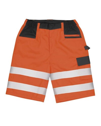 Shorts Safety Cargo Fluorescent orange
