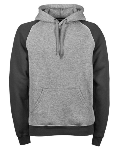 Felpa con cappuccio Two-Tone Heather/Dark Grey
