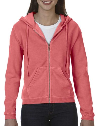 Felpa donna con cappuccio e cerniera Watermelon