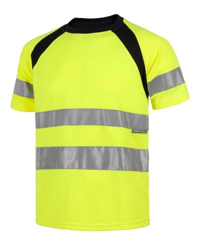 T-shirt alta visibilità combinata