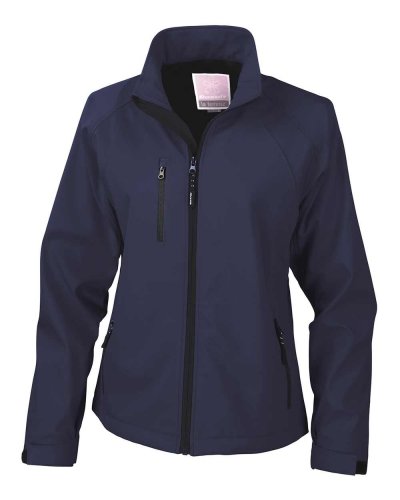 Giacca Softshelll donna Base Layer  Navy