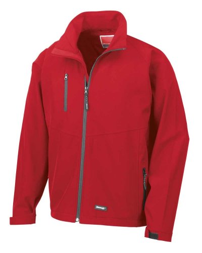 Giacca Softshell Base Layer Rosso