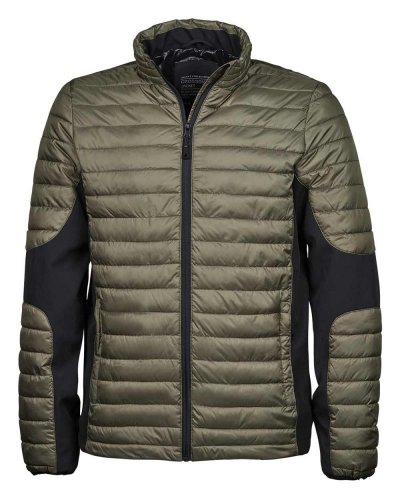 Giacca Crossover Olive/Black