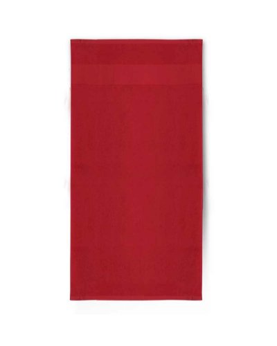 Asciugamano in cotone Rosso