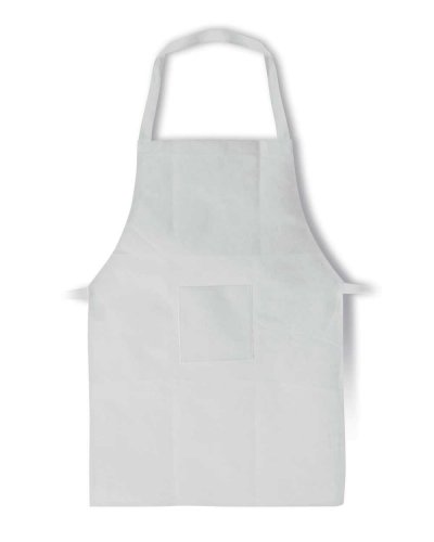 Grembiule da bambino classico da cucina Bianco