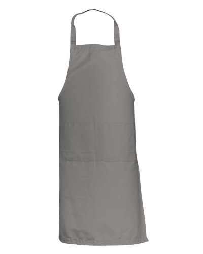 Grembiule classico da cucina con 2 tasche Grigio