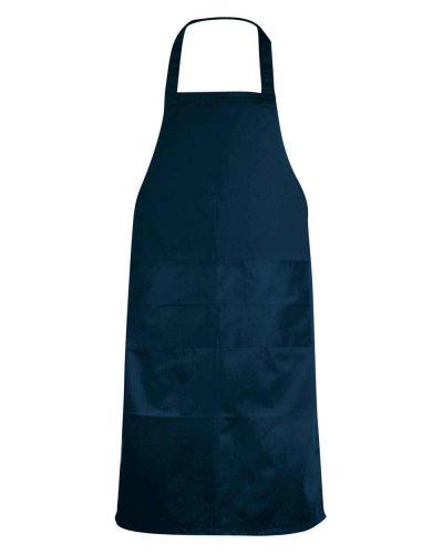Grembiule classico da cucina con 2 tasche Blu Navy