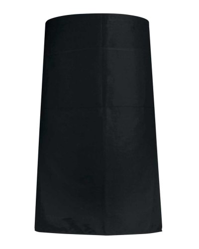 Grembiule da cucina due tasche frontali Nero