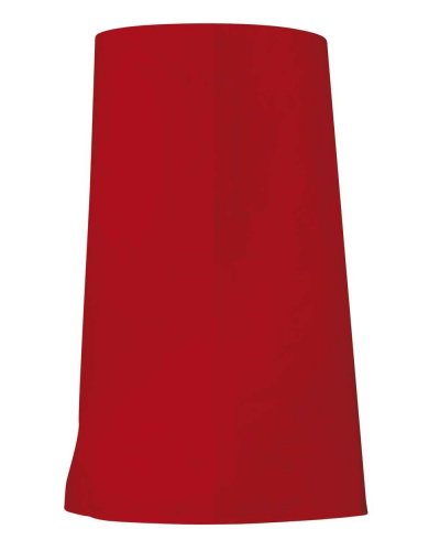 Grembiule da cucina due tasche frontali Rosso