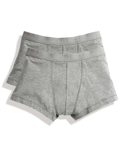 Boxer Shorty (2 - pezzi) Heather grey