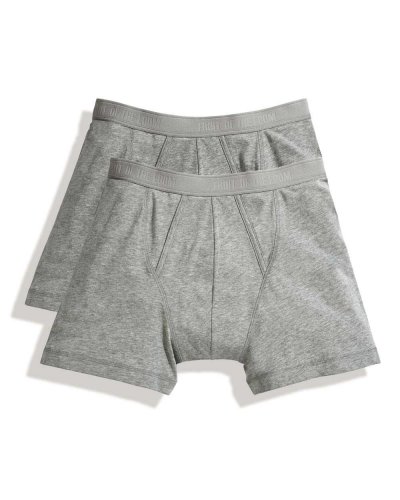 Boxer (2 - pezzi) Heather grey