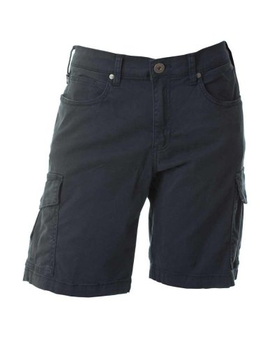 Pantalone corto multitasche elasticizzato Black