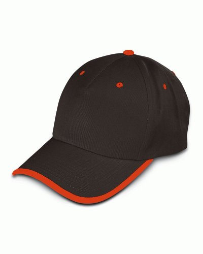 Cappellino 5 pannelli bicolore