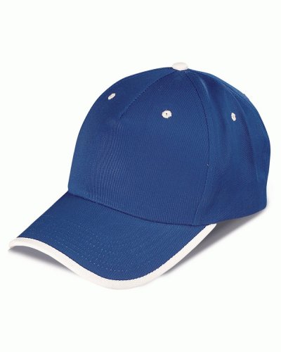 Cappellino 5 pannelli bicolore