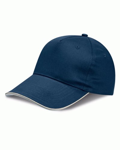 Cappellino 5 pannelli piping