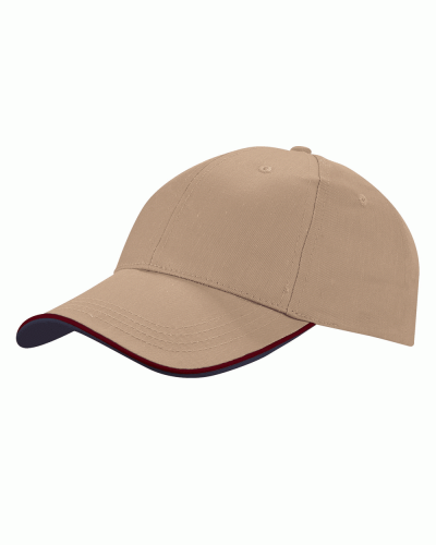 Cappellino 6 pannelli rigido